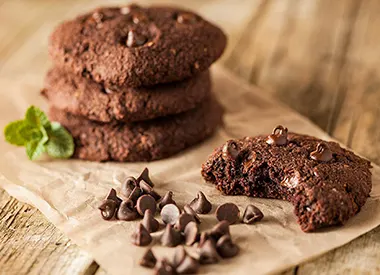 Les cookies au chocolat